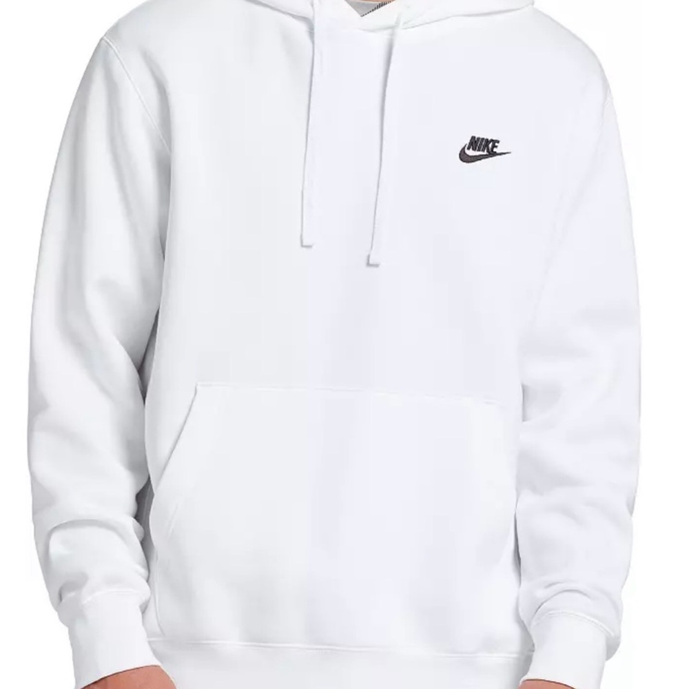 Nike Men's Classic White Hoodie
